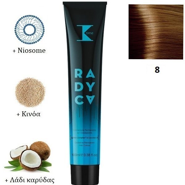 Κ-TIME Radyca 8  Ξανθό Ανοιχτό