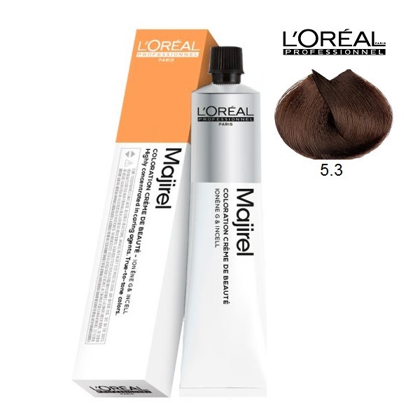 L'Oréal Majirel  5.3  Καστανό Ανοιχτό Ντορέ